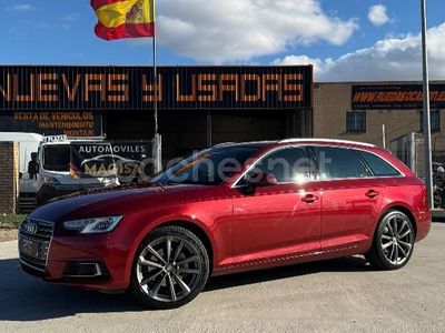 Usado Audi A4 S-Line 218 CV (160 kW) 2017 Granate Familiar