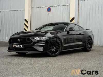 Usado Ford Mustang GT 450 CV (330 kW) 2021 Negro Coupe
