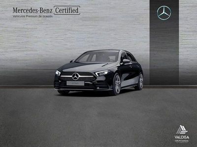 Usado Mercedes A180 AMG line 136 CV (100 kW) 2022 Negro Berlina