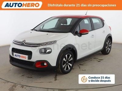 Usado Citroën C3 Feel 82 CV (60 kW) 2018 Blanco Utilitario