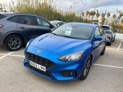 Usado Ford Focus ST-Line 125 CV (91 kW) 2021 Azul Berlina