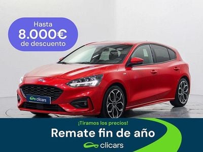 Rojo Usado 2020 Ford Focus ST-Line X Berlina | 14.690 € (Precio justo)