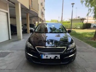 Usado Peugeot 308 SW Style 116 CV (85 kW) 2014 Azul Familiar