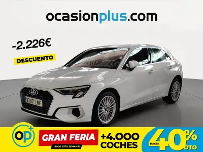 Usado Audi A3 Advanced Plus 116 CV (85 kW) 2022 Blanco Berlina