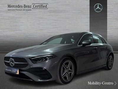 Usado Mercedes A180 AMG line 116 CV (85 kW) 2024 Gris montaña Utilitario