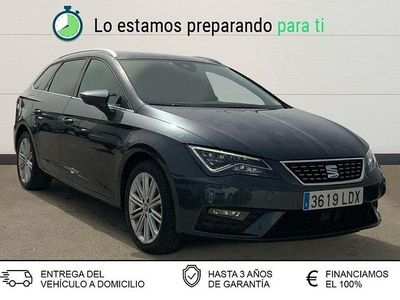 Usado Seat Leon 130 CV (95 kW) 2020 Gris Utilitario
