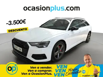 Usado Audi A6 S-Line 204 CV (150 kW) 2021 Blanco Familiar