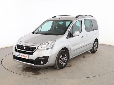 Usado Peugeot Partner Active 100 CV (73 kW) 2016 Gris Monovolumen