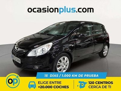 Usado Opel Corsa Enjoy 90 CV (66 kW) 2008 Negro Utilitario