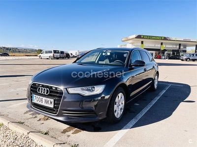 Usado Audi A6 204 CV (150 kW) 2013 Negro Familiar