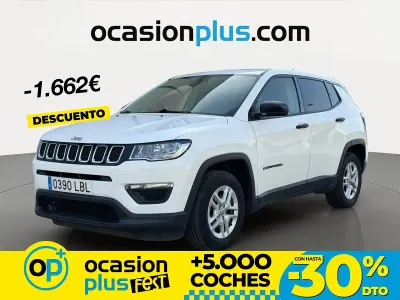 Brugt Jeep Compass Sport 140 HK (102 kW) 2019 Hvid SUV