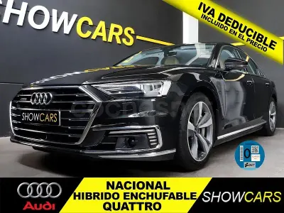 Usado Audi A8 449 CV (330 kW) 2021 Negro Berlina