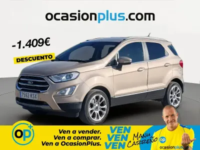 Usado Ford Ecosport Titanium 125 CV (91 kW) 2019 Beige SUV