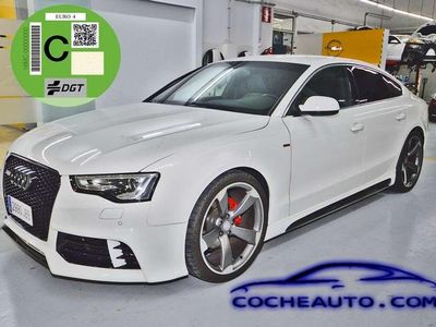 Usado Audi A5 Sportback S-Line 150 CV (110 kW) 2015 Blanco Utilitario
