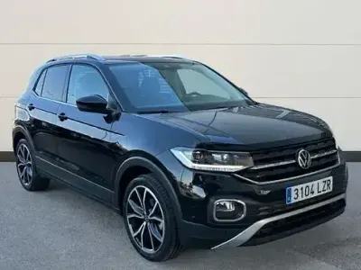 Usado VW T-Cross Sportline 110 CV (80 kW) 2022 Negro SUV