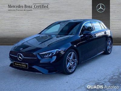 Usado Mercedes A180 136 CV (100 kW) 2025 Negro cosmos