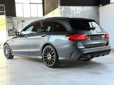 Usado Mercedes C220 170 CV (125 kW) 2017 Gris Familiar