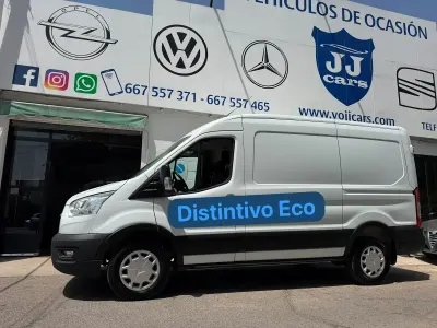 Usado Ford Transit Ambiente 130 CV (95 kW) 2021 Blanco Van