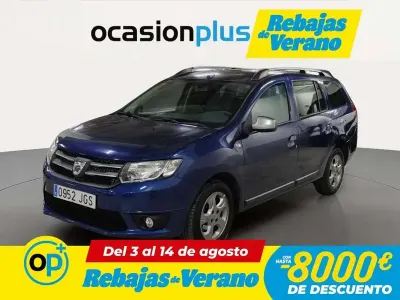 Usado Dacia Logan MCV 90 CV (66 kW) 2015 Azul Familiar