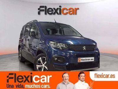 Usado Peugeot Rifter GT 131 CV (96 kW) 2021 Azul Monovolumen