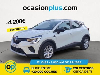 Blanco Usado 2022 Renault Captur Intens SUV | 15.490 € (Precio justo)