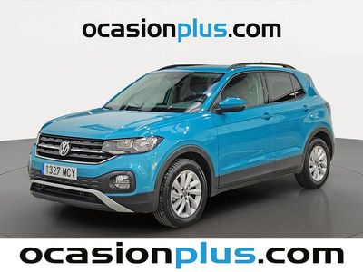 Usado VW T-Cross Advance 110 CV (80 kW) 2022 Azul SUV
