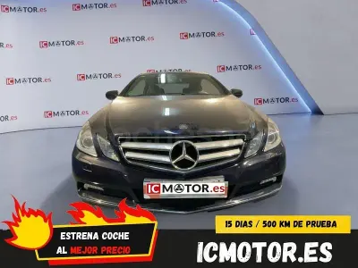 Usado Mercedes E350 292 CV (214 kW) 2009 Azul Coupe