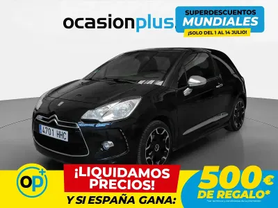 Usado Citroën DS3 120 CV (88 kW) 2011 Negro Utilitario