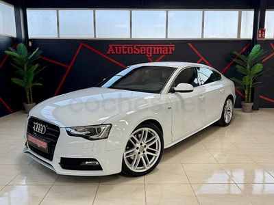 Usado Audi A5 Sportback S-Line 190 CV (139 kW) 2016 Blanco Utilitario