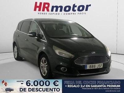 Gris / plata Usado 2016 Ford S-MAX Titanium Monovolumen | 14.590 € (Precio justo)