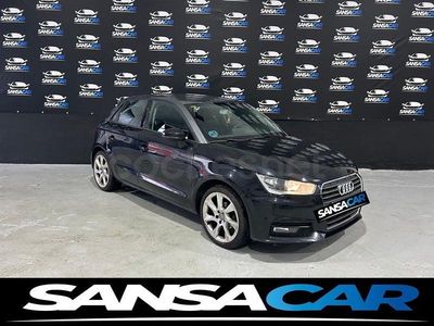 Usado Audi A1 Sportback Attraction 90 CV (66 kW) 2015 Negro Utilitario