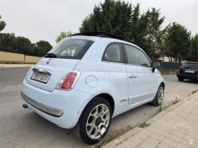 Usado Fiat 500 Sport 75 CV (55 kW) 2008 Azul Berlina
