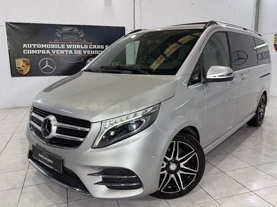 Usado Mercedes V250 Exclusive 204 CV (150 kW) 2017 Gris / plata Monovolumen