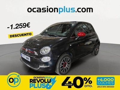 Usado Fiat 500 Red 70 CV (51 kW) 2023 Negro Descapotable