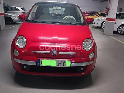 Usado Fiat 500 Lounge 69 CV (50 kW) 2014 Rojo Berlina
