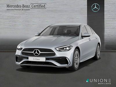 Używany Mercedes C200 AMG line 163 KM (119 kW) 2022 Szary Sedan/Limuzyna