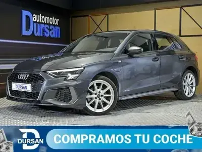 Usado Audi A3 Sportback e-tron S-Line 204 CV (150 kW) 2023 Gris Utilitario