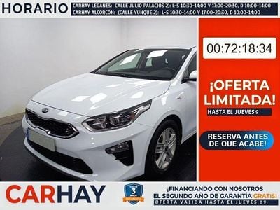 Usado Kia Ceed 136 CV (100 kW) 2021 Azul Utilitario