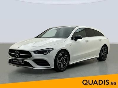 Usado Mercedes CLA200 163 CV (119 kW) 2021 Blanco Familiar