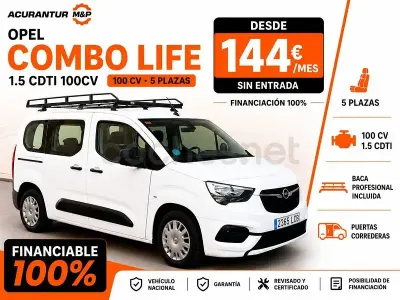 Usado Opel Combo Life Edition+ 102 CV (75 kW) 2021 Blanco Monovolumen