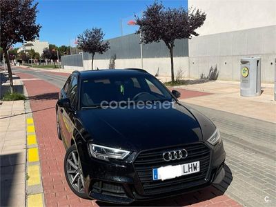 Usado Audi A3 150 CV (110 kW) 2020 Negro Berlina