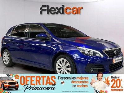 Usado Peugeot 308 Access 110 CV (80 kW) 2020 Azul Berlina