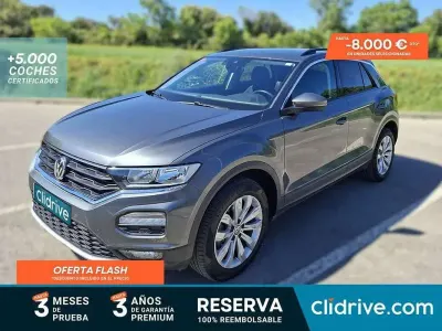 Usado VW T-Roc Advance 150 CV (110 kW) 2019 Gris SUV