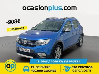 Usado Dacia Sandero Stepway Ambiance 90 CV (66 kW) 2018 Azul
