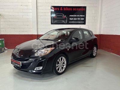 Usado Mazda 3 Sportive 150 CV (110 kW) 2009 Negro Berlina