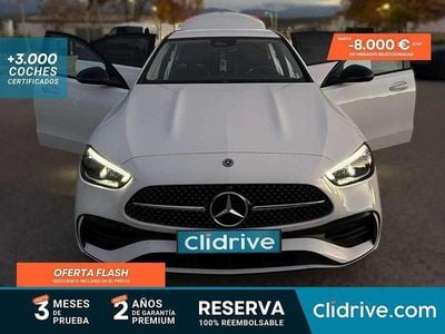 Usado Mercedes C220 200 CV (147 kW) 2022 Blanco Berlina