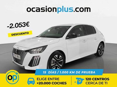 Usado Peugeot 208 Allure 100 CV (73 kW) 2025 Blanco Utilitario