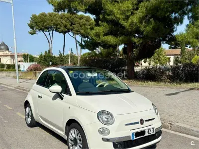 Usado Fiat 500 Lounge 69 CV (50 kW) 2014 Blanco Berlina