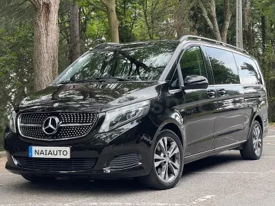 Usado Mercedes V250 Avantgarde 190 CV (139 kW) 2017 Negro Monovolumen