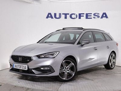 Plateado Usado 2022 Seat Leon FR Familiar | 21.450 € (Buen precio)